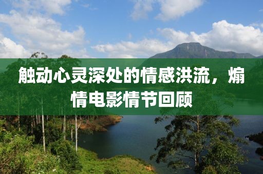觸動心靈深處的情感洪流，煽情電影情節(jié)回顧