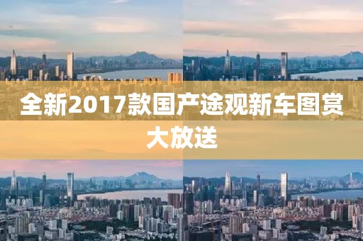 全新2017款國(guó)產(chǎn)途觀新車圖賞大放送
