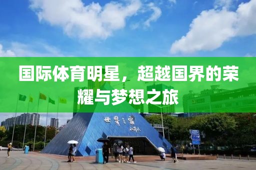 國(guó)際體育明星，超越國(guó)界的榮耀與夢(mèng)想之旅