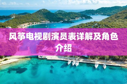 風箏電視劇演員表詳解及角色介紹