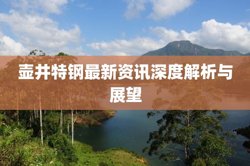壺井特鋼最新資訊深度解析與展望