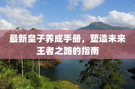 最新皇子養(yǎng)成手冊(cè)，塑造未來(lái)王者之路的指南