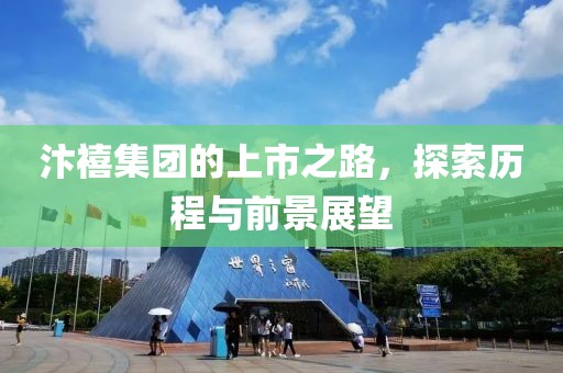 汴禧集團(tuán)的上市之路，探索歷程與前景展望