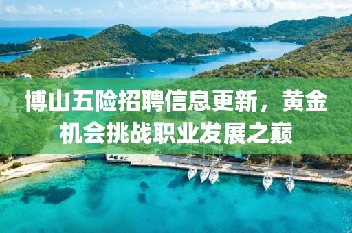 博山五險(xiǎn)招聘信息更新，黃金機(jī)會(huì)挑戰(zhàn)職業(yè)發(fā)展之巔