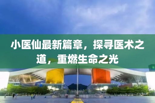 小醫(yī)仙最新篇章，探尋醫(yī)術(shù)之道，重燃生命之光