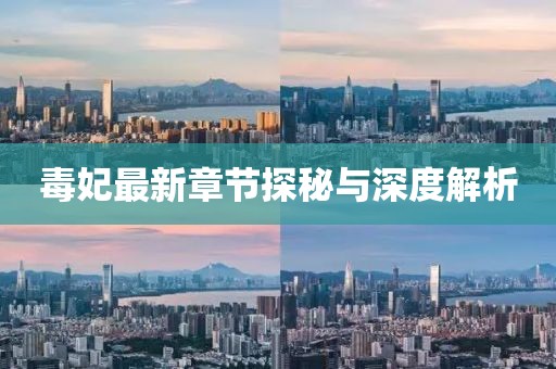 毒妃最新章節(jié)探秘與深度解析