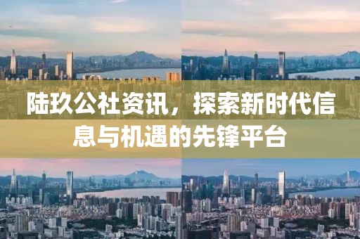 陸玖公社資訊，探索新時(shí)代信息與機(jī)遇的先鋒平臺