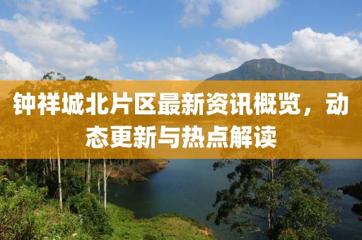 鐘祥城北片區(qū)最新資訊概覽，動態(tài)更新與熱點(diǎn)解讀
