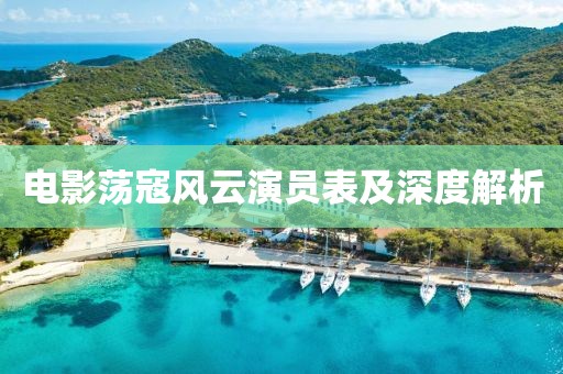 電影蕩寇風(fēng)云演員表及深度解析