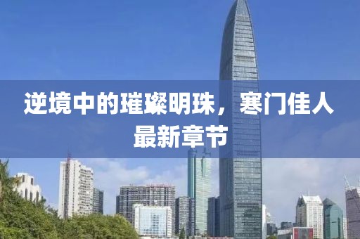 逆境中的璀璨明珠，寒門佳人最新章節(jié)