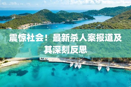 震驚社會(huì)！最新殺人案報(bào)道及其深刻反思