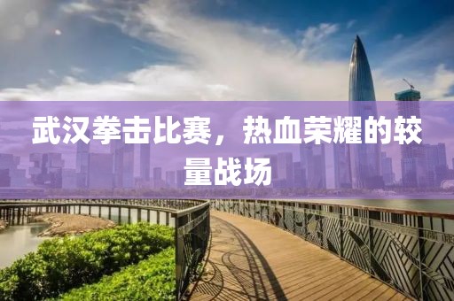 武漢拳擊比賽，熱血榮耀的較量戰(zhàn)場