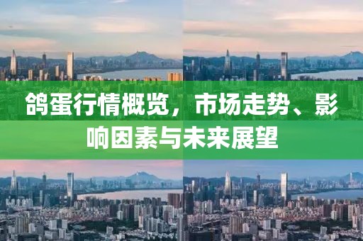 鴿蛋行情概覽，市場(chǎng)走勢(shì)、影響因素與未來展望