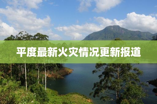 平度最新火災(zāi)情況更新報道