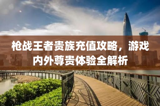 槍?xiě)?zhàn)王者貴族充值攻略，游戲內(nèi)外尊貴體驗(yàn)全解析