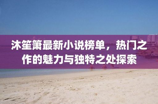 沐笙簫最新小說榜單，熱門之作的魅力與獨(dú)特之處探索