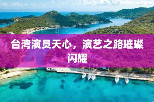 臺灣演員天心，演藝之路璀璨閃耀