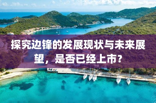 探究邊鋒的發(fā)展現(xiàn)狀與未來展望，是否已經(jīng)上市？