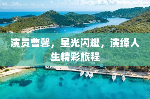 演員曹馨，星光閃耀，演繹人生精彩旅程