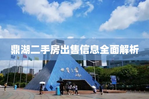 鼎湖二手房出售信息全面解析