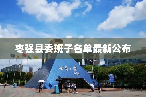 棗強(qiáng)縣委班子名單最新公布