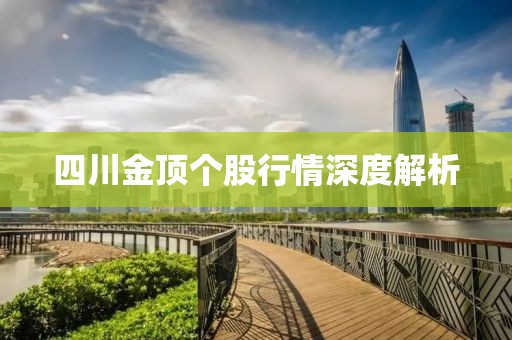 四川金頂個股行情深度解析