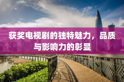 獲獎電視劇的獨特魅力，品質(zhì)與影響力的彰顯