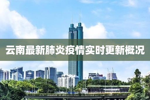 云南最新肺炎疫情實(shí)時(shí)更新概況