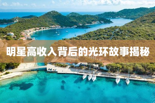 明星高收入背后的光環(huán)故事揭秘