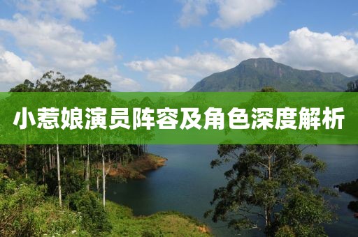 小惹娘演員陣容及角色深度解析