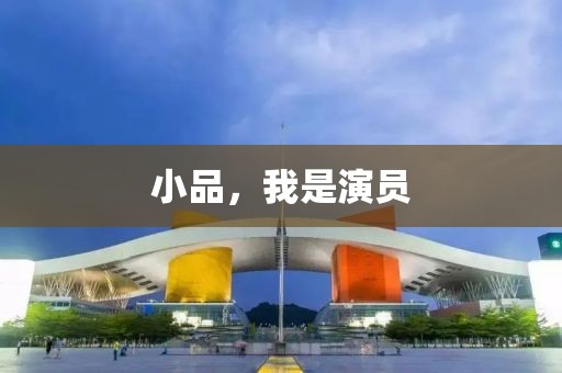 小品，我是演員