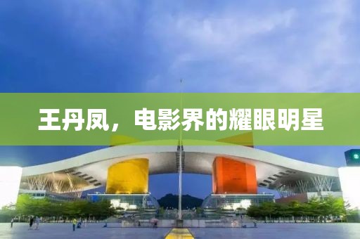 王丹鳳，電影界的耀眼明星