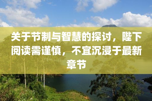 關于節(jié)制與智慧的探討，陛下閱讀需謹慎，不宜沉浸于最新章節(jié)