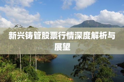 新興鑄管股票行情深度解析與展望