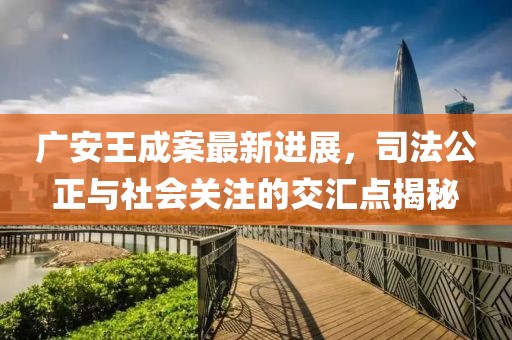 廣安王成案最新進展，司法公正與社會關(guān)注的交匯點揭秘