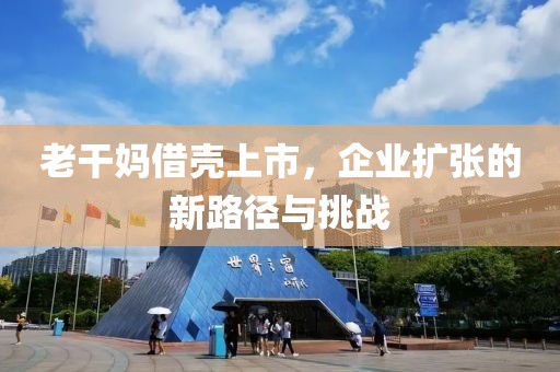老干媽借殼上市，企業(yè)擴張的新路徑與挑戰(zhàn)